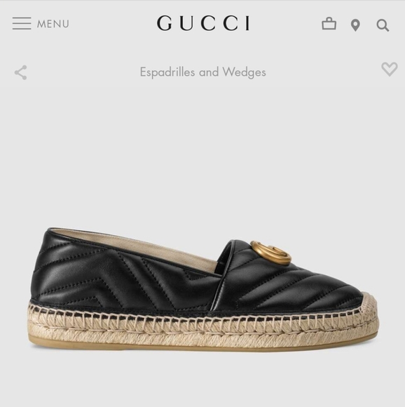 gucci shoes espadrilles